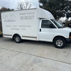 2014 chevy 12foot van box truck 3500. for sale or trade 