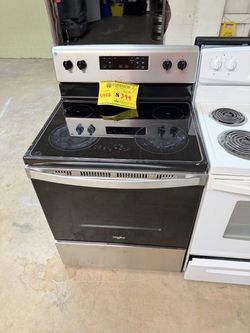 Whirlpool Electric Range Stainless Steel