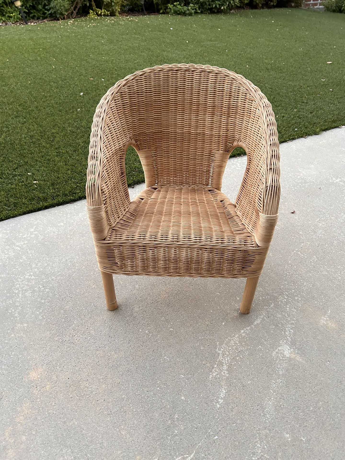 Rattan Children’s Armchair.