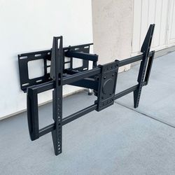 (New) $39 Large Swivel 37-75” TV Wall Mount Bracket, VESA 600x400mm, Max Weight 110 LBS