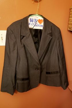 Grayish Black Jacket Size 18W