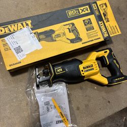 New DeWalt XR Sawzall