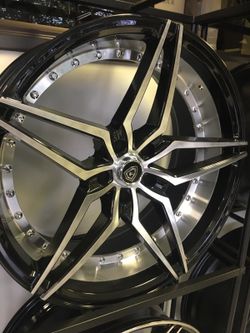 20" wheels 5x120 or 5x114.3 new set 20x9 20x10.5 $799