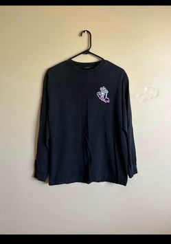 Men’s Santa Cruz Black Screaming Hand Long Sleeve Shirt Size Medium