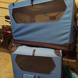 TWO LARGE DOG CARRIERS-BOTH FOR $40