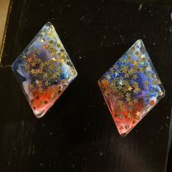 4 Of July Liberty Earrings