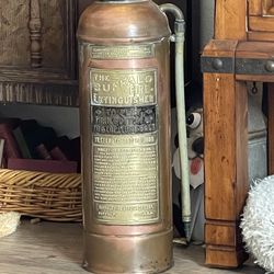 Buffalo Fire Appliance Co. copper/brass fire extinguisher
