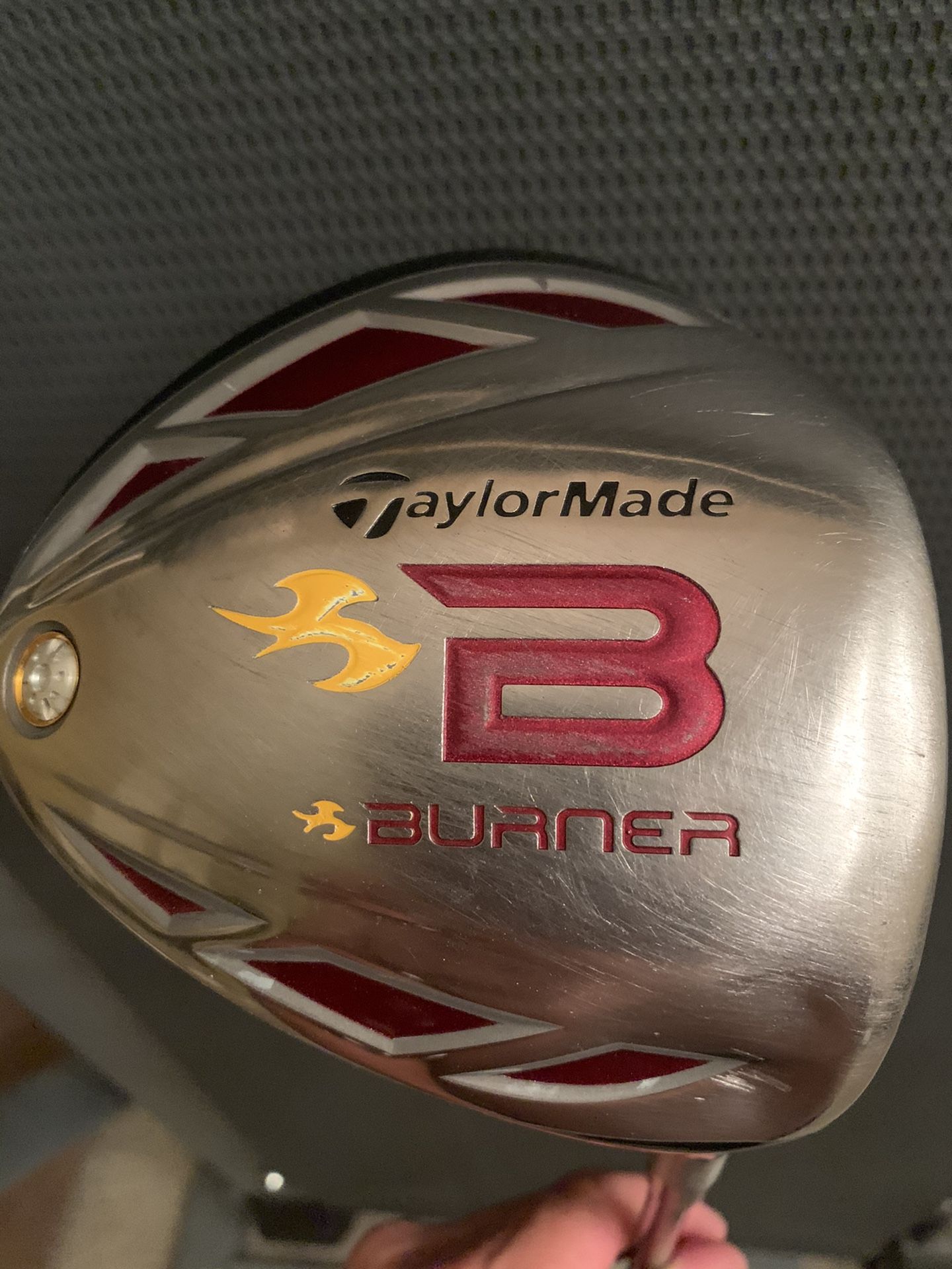 RH - TaylorMade Burner '09 Driver - Stiff Flex **Note Small Dent Bottom Heel⚡️Does not effect INTEGRITY