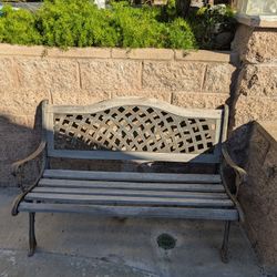 Cast Iron Garden Bench