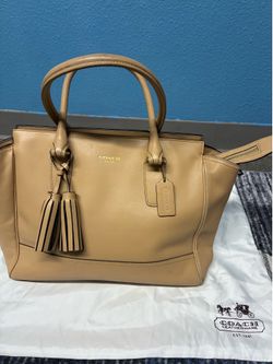 Coach Purse Beige