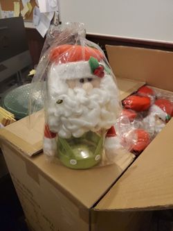 Santa Canisters