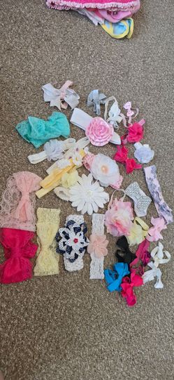 huge bag of baby boy and girl clothing