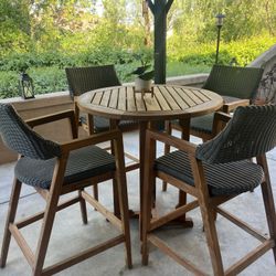 Patio Table Set -Teak wood