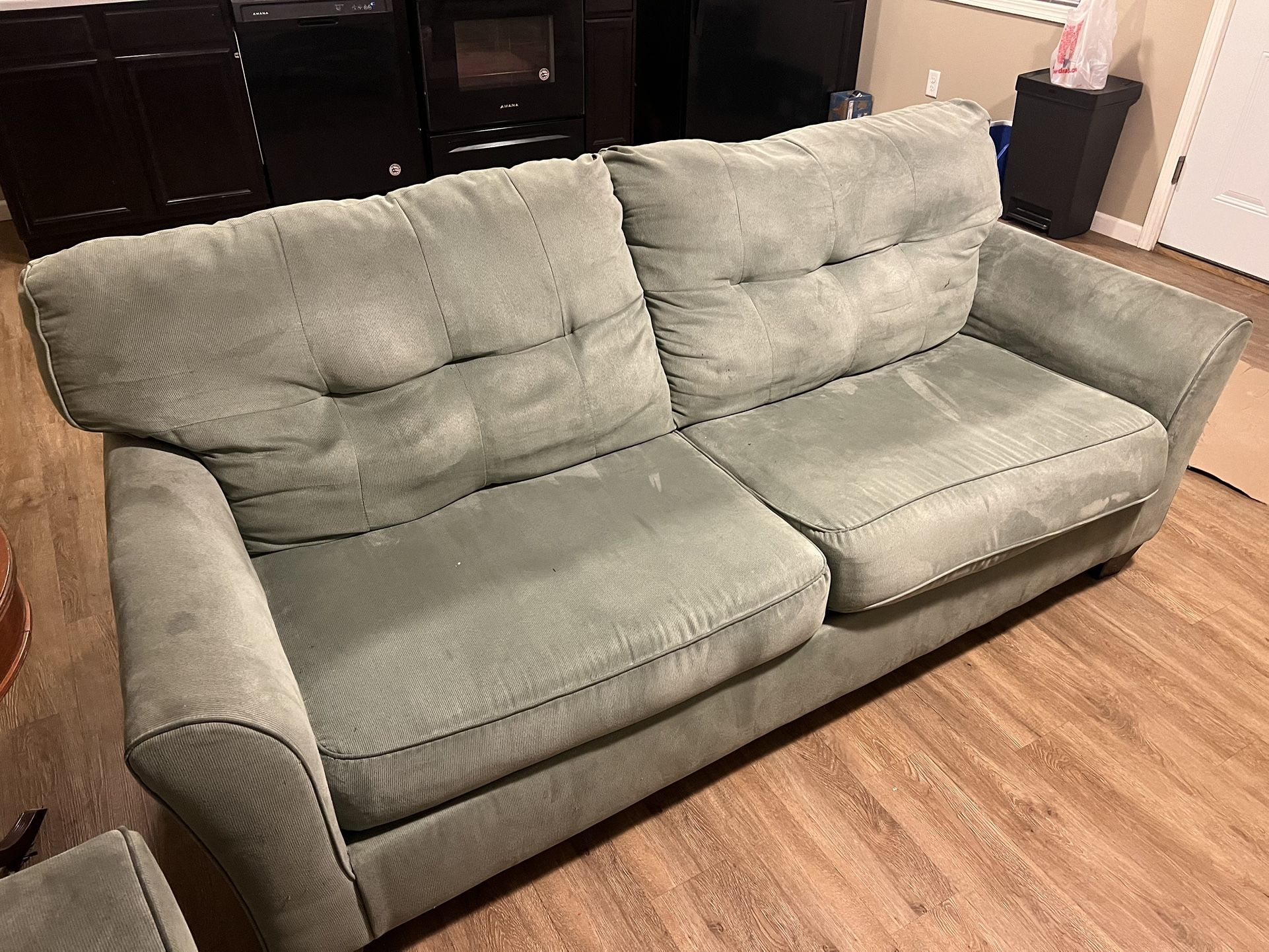 Light Green Full Couch 
