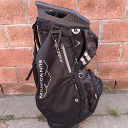 Sun Mountain C-130 Golf Cart Bag Black
