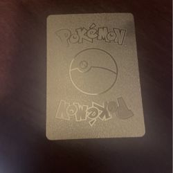 Pokémon Gold Charzard Card