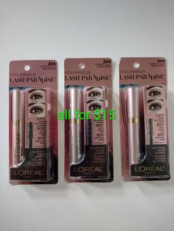 L'Oreal waterproof mascara #204-black