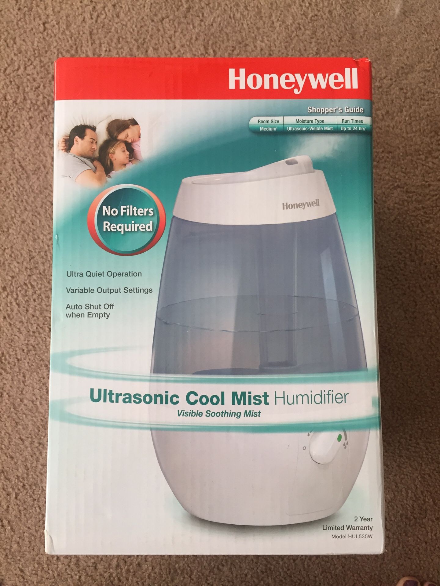 New Sealed Humidifier