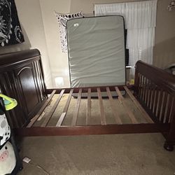 Bed Frame And Dresser Set