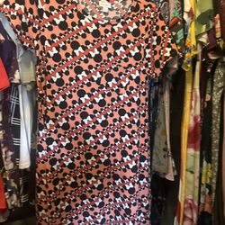 Minnie Mouse Lularoe Carly Size Small 