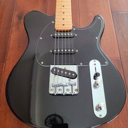 Peavey Generation EXP, Triple Single-Coil HSS Telecaster Guitar In Sleek Gloss Black