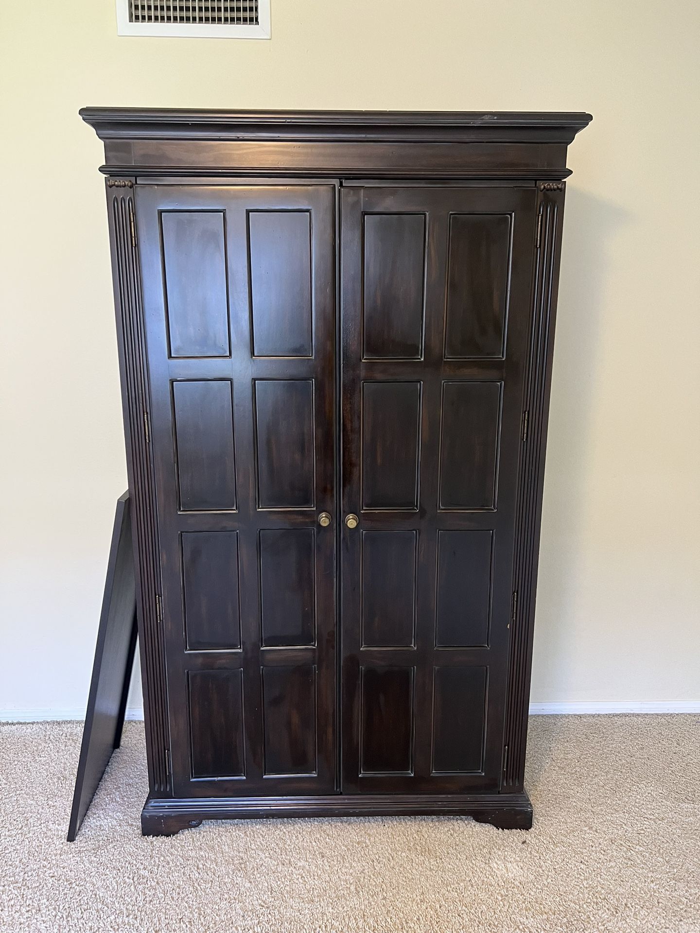 Dark Wood Armoire