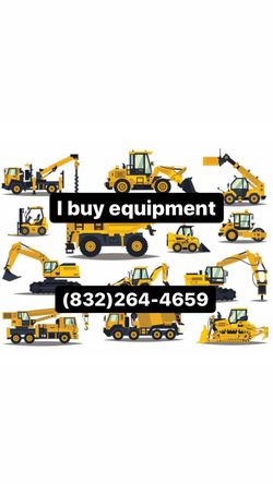I purchase all equipment working or not we paid cash on the spot contact us if you have anything