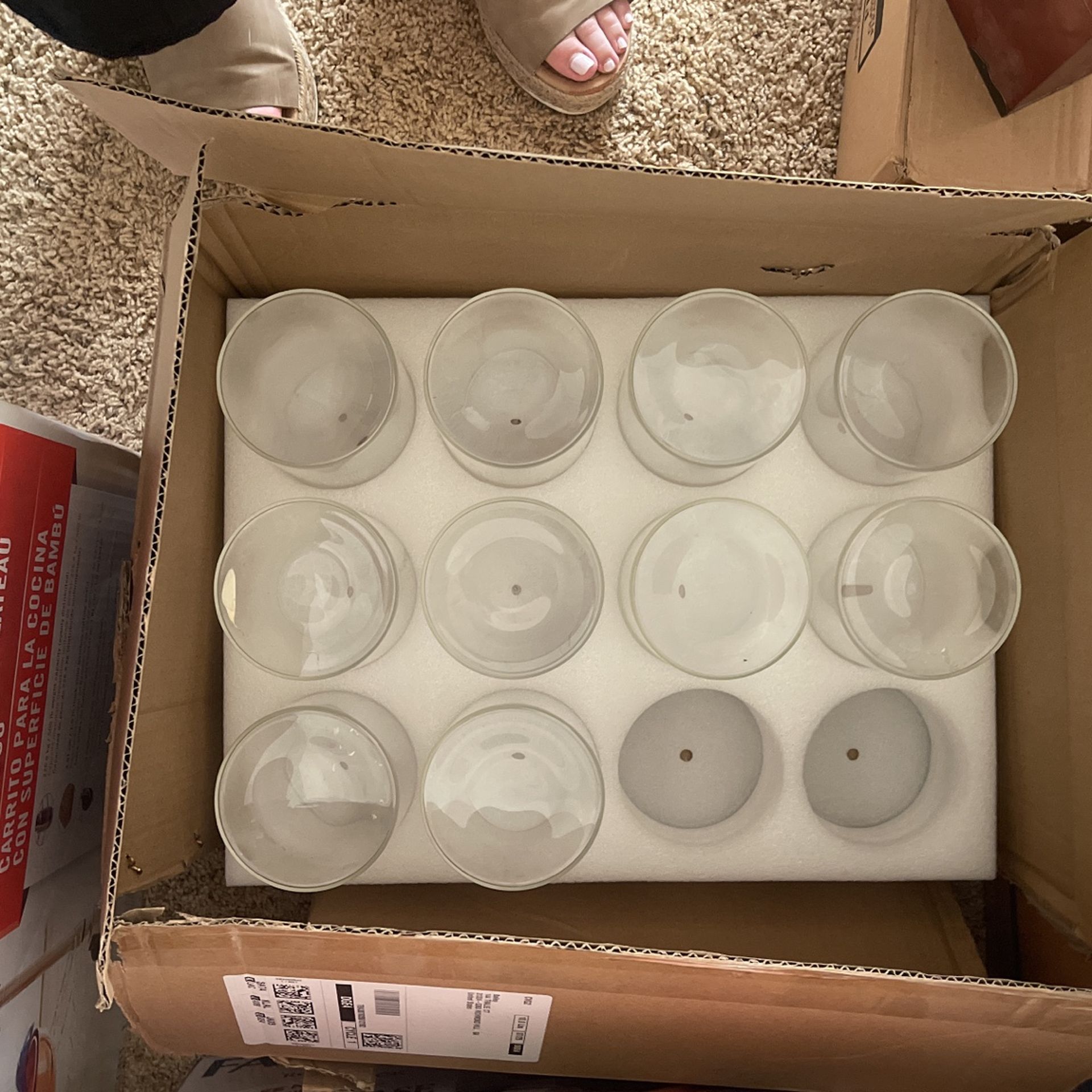 Set Of 10 Large Vases For Wedding