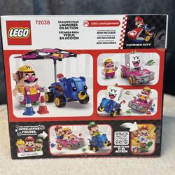 LEGO Super Mario 72038 Wario & King Boo Mario Kart Set 512pcs 8+ 