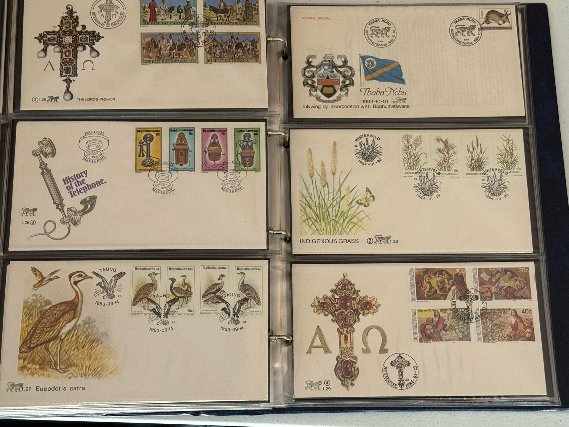 South African FDC Postcards And Stamp Collection