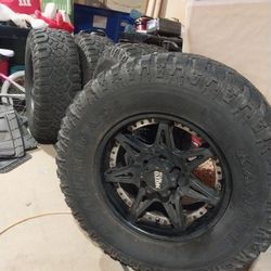 Moto Metal Rims And Tires 