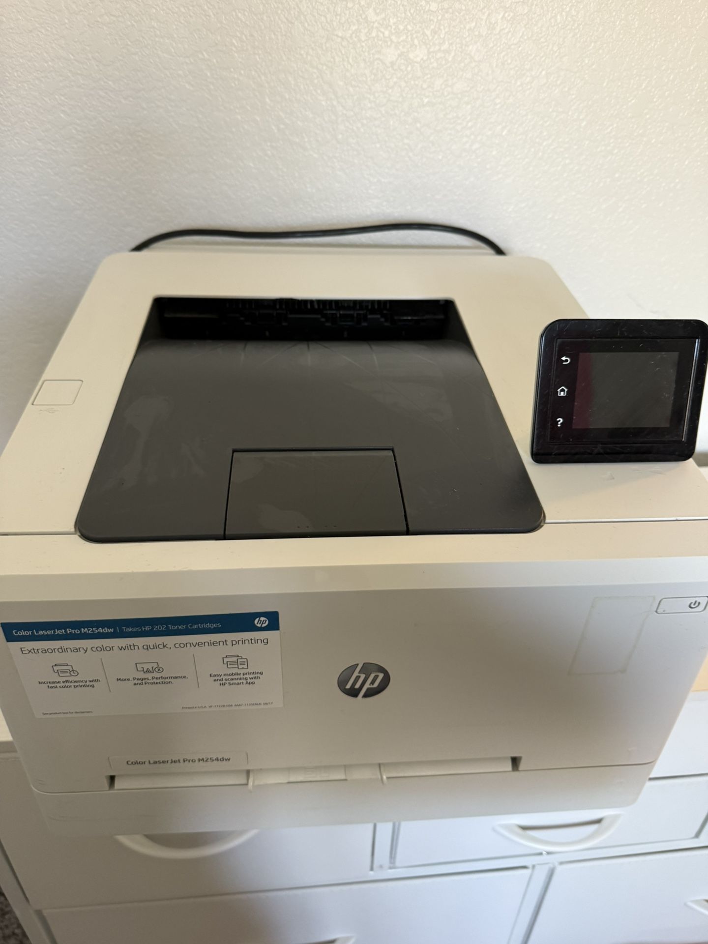  HP LaserJet Pro M254dw Wireless- COLOR