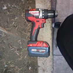 Milwaukee Drill And Impact Drill