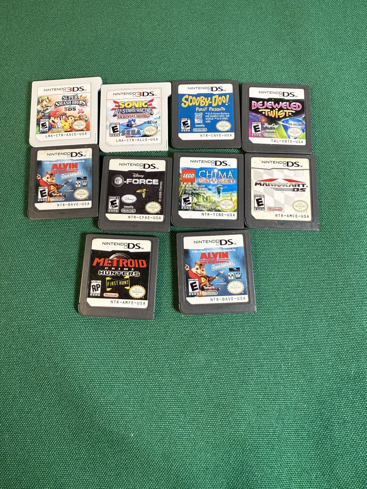 Nintendo Ds And 3ds Games