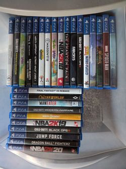 Ps4 games