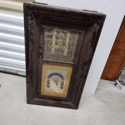 Antique Wall Clock Grabdfather Clock