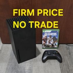 XBOX SERIES X BNUNDLE, FIRM PRICE, NO TRADE, EXCELLENT CONDITION