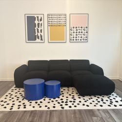 Black Sectional