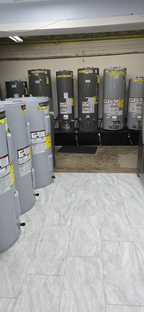 Water Heater Gas And Electric $249 And Up 