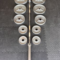 Weights And Barbell