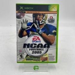 NCAA Football 2005 Top Spin Combo (Microsoft Xbox, 2005) Includes Manuals + Inse