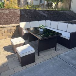 🌴🤩 Patio Furniture Set In Like New Conditions 🌴
