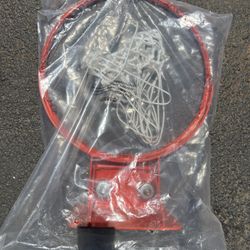 Basketball Rim & Net (new) 