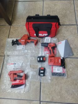 SUPER HILTI 3 TOOLS COMBO KIT