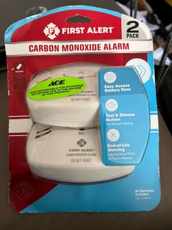 Carbon Monoxide Alarm battery operated