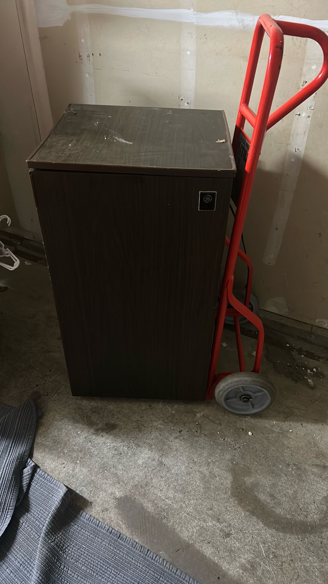Brown Mini Fridge