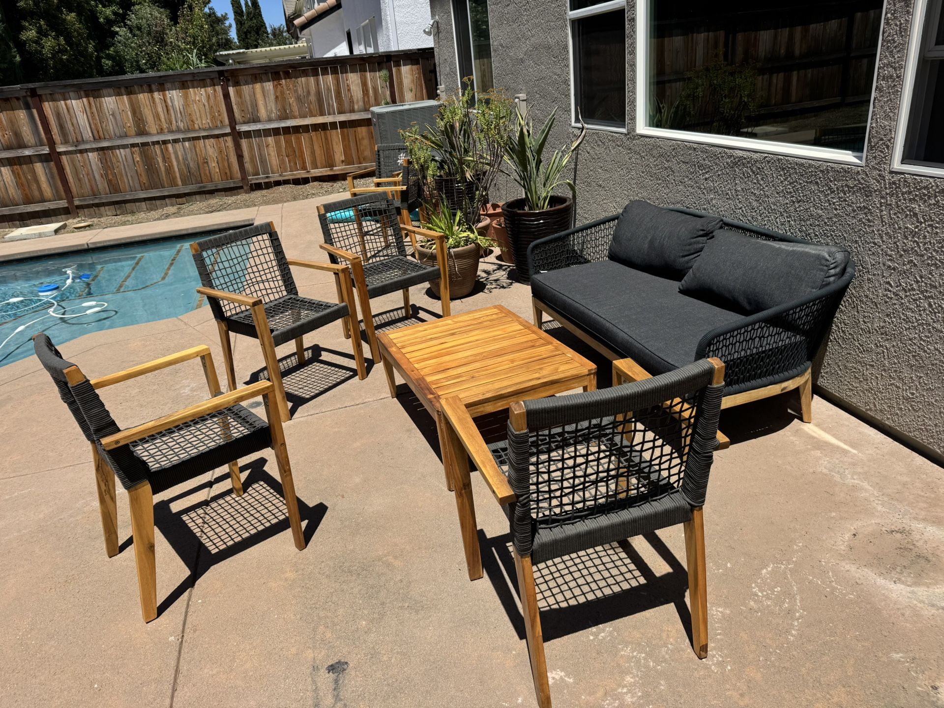 FULL Backyard Furniture Set