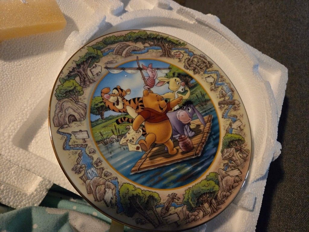 Winnie The Pooh To The Rescue Decorative Plate