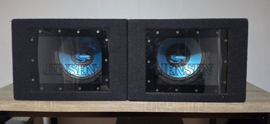 2 10" subs in a box