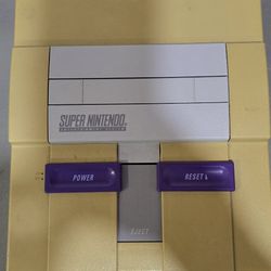 Super Nintendo SNES System Console SNS-001 System Set